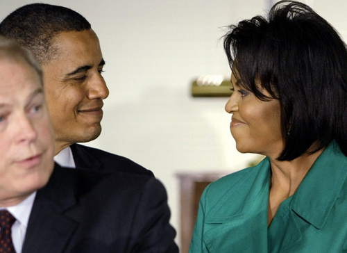  Michelle and Barack