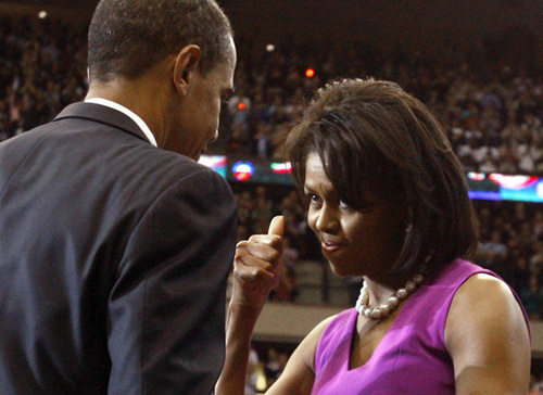  Michelle and Barack