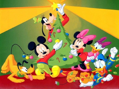  Mickey мышь Рождество