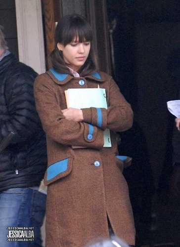  thêm of Jessica filming new movie