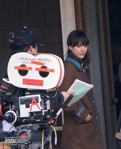 More of Jessica filming new movie