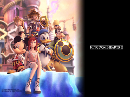  Official Kingdom Hearts پیپر وال