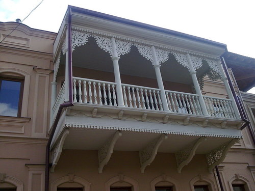  Old Tbilisi. Balcony Of The House