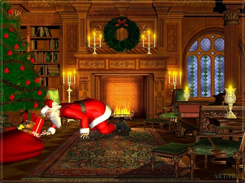  Santa Visits ... (Christmas 2008)