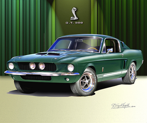  Shelby mustang GT500