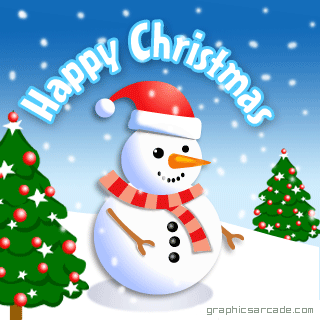 Snowman - Christmas 2008  (animated)