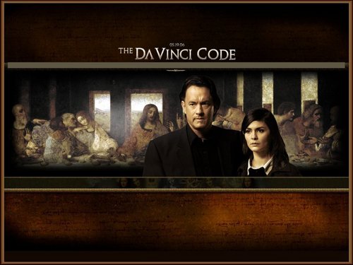  The Da Vinci Code kertas dinding