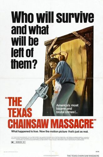  The Texas Chainsaw Massacre original film poster