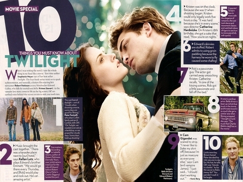  Twilight in OK! Magazine Spread