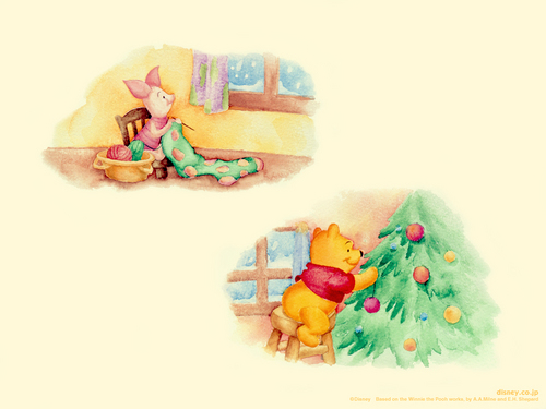  Winnie the Pooh Weihnachten