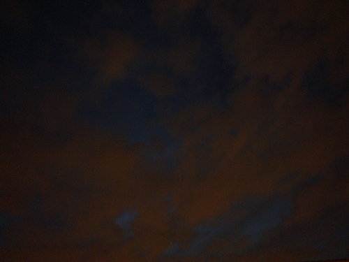  a spooky हैलोवीन night sky