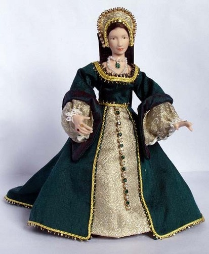  Anne Boleyn Doll, detik Wife of Henry VIII