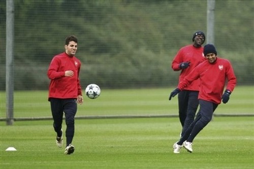  Arsenal Training session