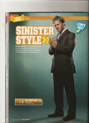  Chris Jericho-December 2008 Magazine