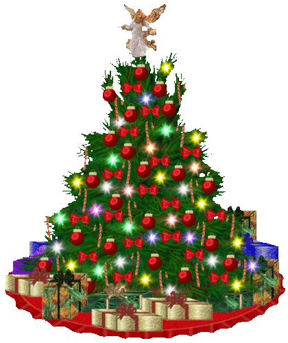  Рождество дерево - animated (Christmas 2008)