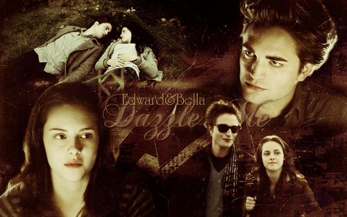  Edward & Bella Обои