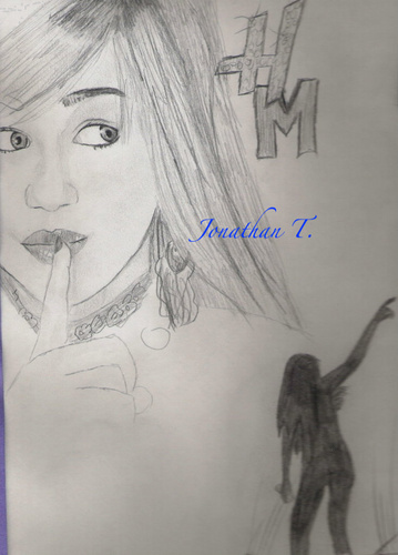  Hannah Montana(pencil)