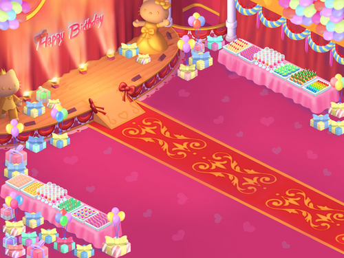  Hello Kitty's Birthday Party Room