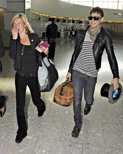  Kate and Jamie at Heathrow
