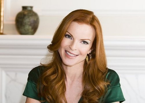 Marcia Cross at DH Press Conference '08