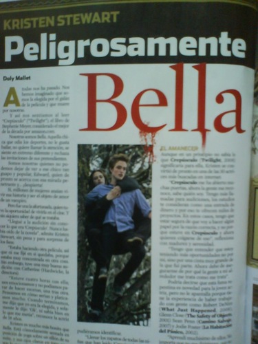  Twilight in Mexican magazine