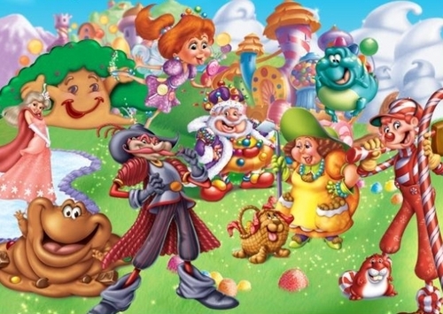  dulces Land Characters