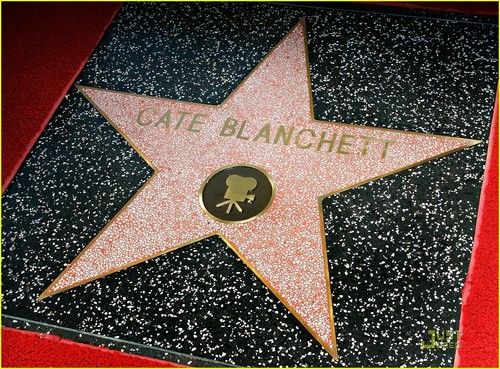  Cate Gets Her 星, 星级 on the Walk of Fame