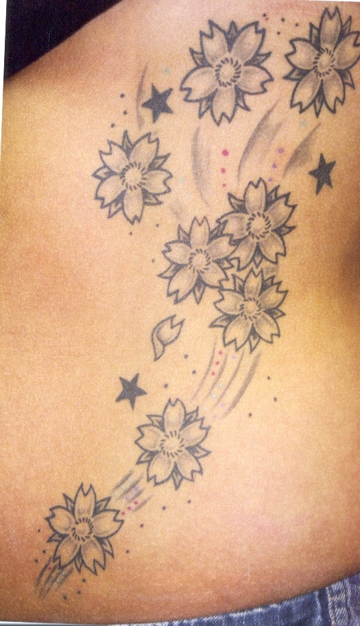 Blumen namen tattoos mit Namen Tattoos