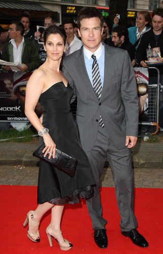  Jason Bateman and His Wife at Hancock UK Premiere