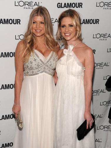  SMG and Fergie at Women of the سال Awards 2008