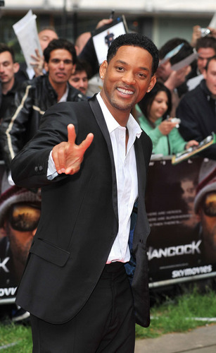  Will at the Londres Premiere of Hancock
