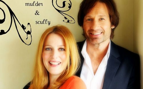  mulder and scully वॉलपेपर