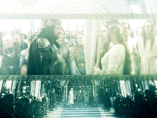  Aragorn and Arwen