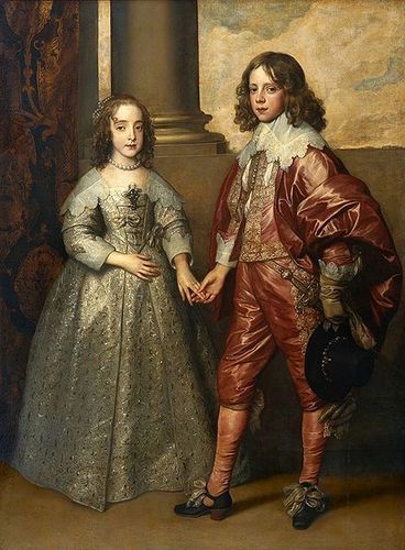 Betrothal Painting of William and Mary