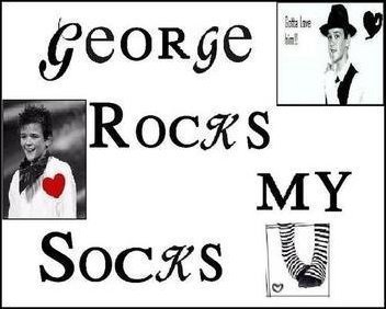  George Rocks my Sockz anyday