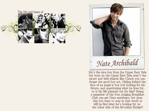  Nate Archibald + Nate/Vanessa achtergrond