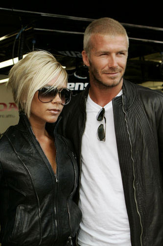  Victoria and David Beckham