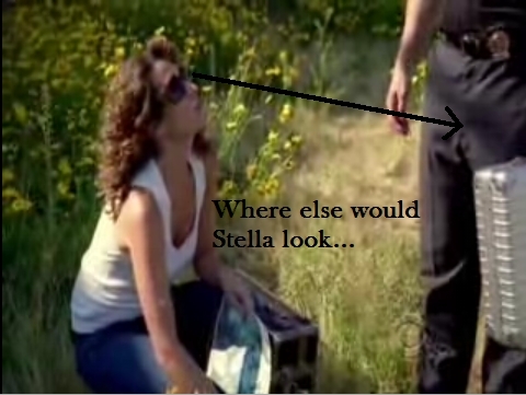  Where else would Stella look? XD