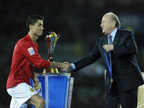  Manchester United win Club World Cup jepang 2008