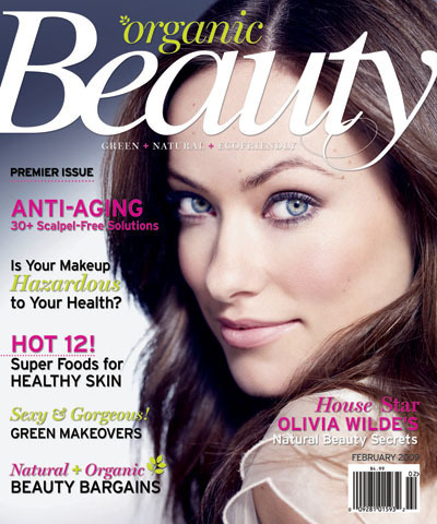  cover of Organic Beauty magazine
