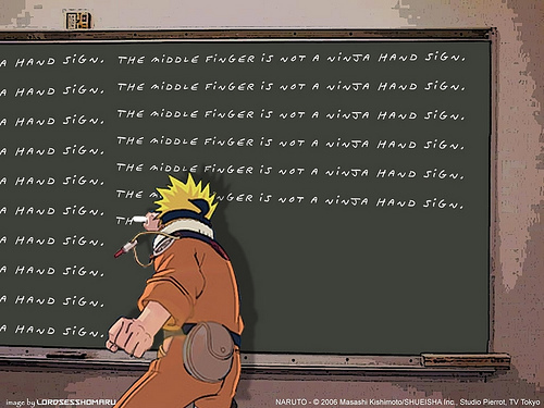 haha! Naruto
