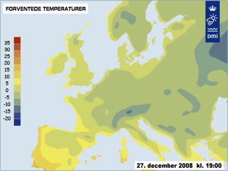 Eropah weather dec 27th
