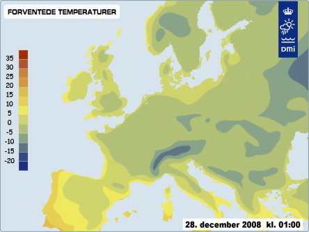  ヨーロッパ weather dec 27th