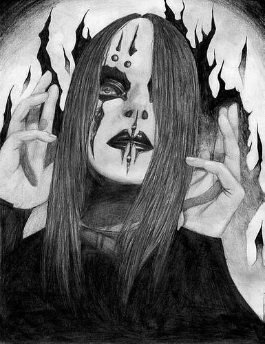  Joey Jordison Drawing