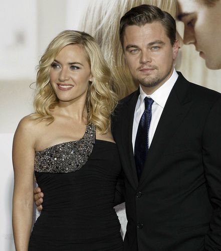  Kate and Leo at Revolutionary Road Premiere