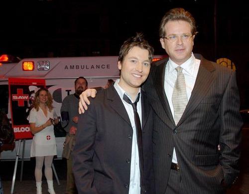 Leigh Whannell (Adam) and Cary Elwes (Dr.Lawrence Gordon)