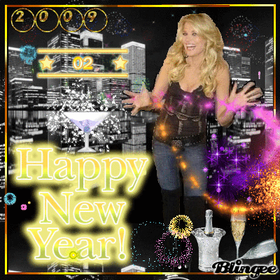 Lucy Lawless Happy New Year