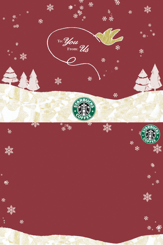  Starbucks Рождество