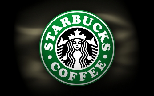  Starbucks Logo kertas dinding