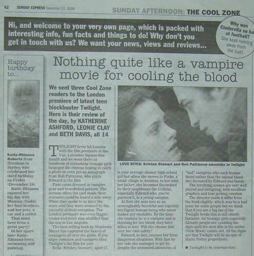  UK Newspaper Movie Reviews